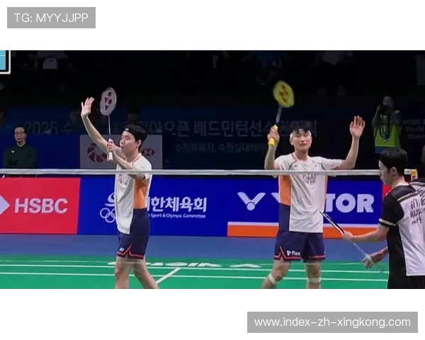 羽毛球男双爆笑庆祝瞬间：意想不到的“跳舞狂欢”燃炸全场！